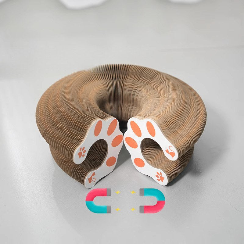 קצוות הטבעת נסגרים במגנטים, בלי דבק
